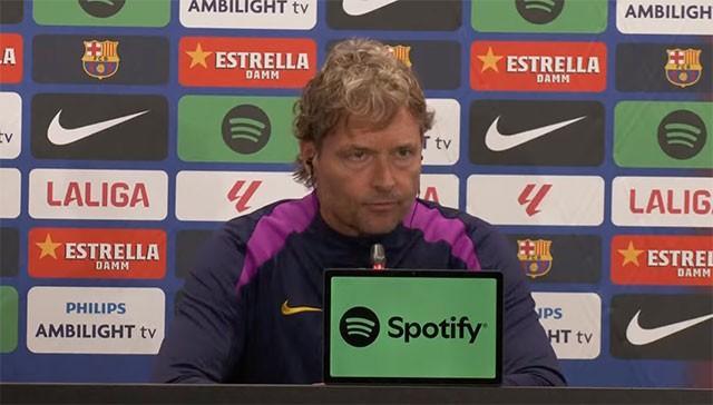 巴萨助教：国家德比通常是五五开；改变打法对我们不会有帮助